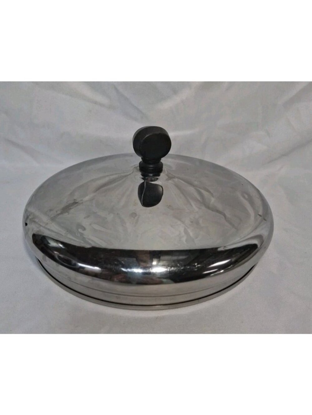 VTG FARBERWARE 7.75" REPLACEMENT LID ONLY Stainless Steel- Inside Rim is 7.25"
